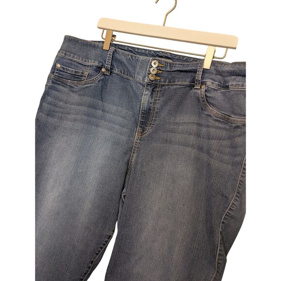 TORRID Feel The Fit Jegging Super Stretch High Rise Womens Plus Size 26 T - Picture 2 of 6